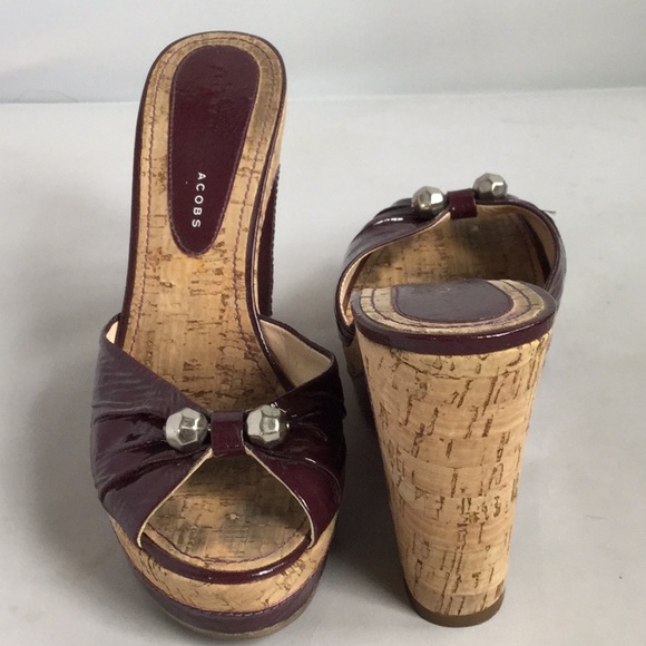 Marc By Marc Jacobs Wedge Shoes Heels 8 - Picture 1 of 6